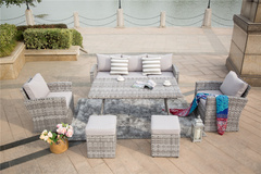 Elegant Popular Wicker Garden Sofa Set  PAS-1907