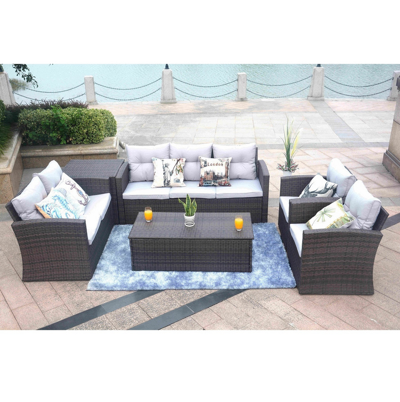 Elegant And Comfortable Cheap Outdoor Wicker Patio Sofa Set   PAS-1502