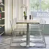 Modern Classic Metal Outdoor Stackable Leisure Wire Chair Industrial Restaurant Coffee Shop Iron Wire Chair 693-H45-ST