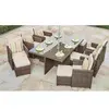 Hot Sale Outdoor Backyard Rattan Wicker Dining Furniture Set  PAD-3234