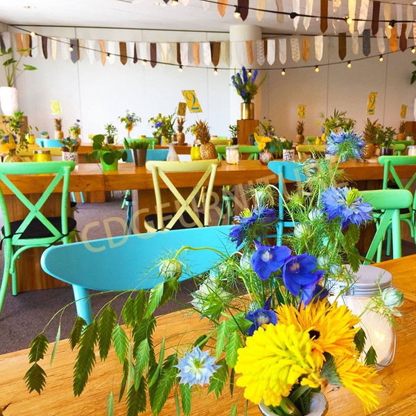 Contract Aluminum Restaurant Bistro Stackable Metal Cafe Chairs Modern Stacking Not Transparent Plastic Chairs 664S-H45-ALU