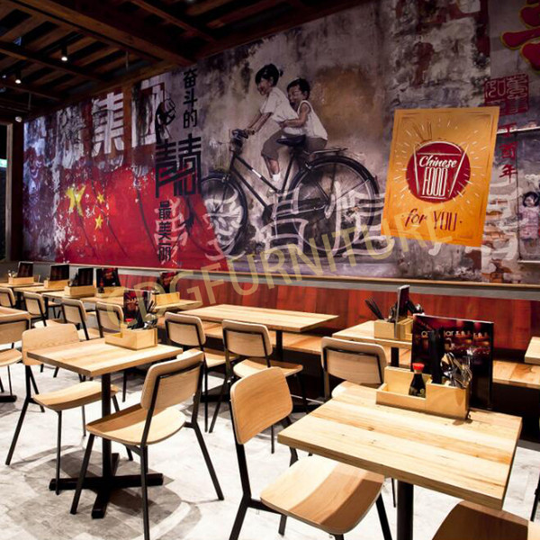 Wholesale Factory Directly Modern Design Luxury Restaurant Wooden Seat Metal Frame Chair Commercial Coffee Shop Nordic Style Chair 705-H45-STW