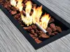 Hot Sale Modern Outdoor Wicker Gas Fire Pit Set   PAF-1801