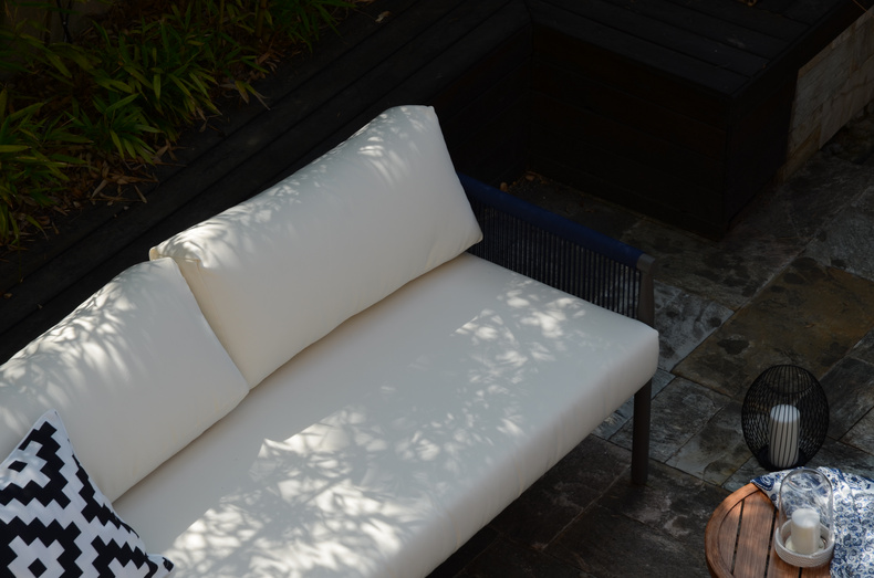 Simple L Shape Comfortable Outdoor Garden Furniture Sofa Set  PAS-1904