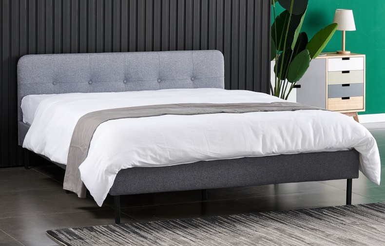 fabric bed Europen style