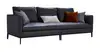 Living room Leather four seater sofa