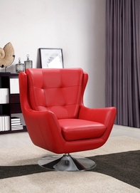 Modern Light Luxury Leather Swivel Office Chair