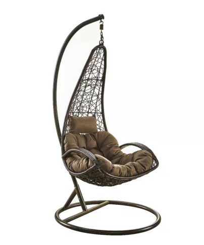 Outdoor Garden Furniture Rattan Hanging Chair Egg Patio Swings Chair