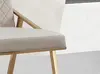Dining chair modern minimalist designer creative makeup chair restaurant home backrest leather chair