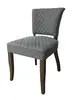 3188 Modern High Back Armless Leather dining chair/ Restaurant chair/Meeting chair
