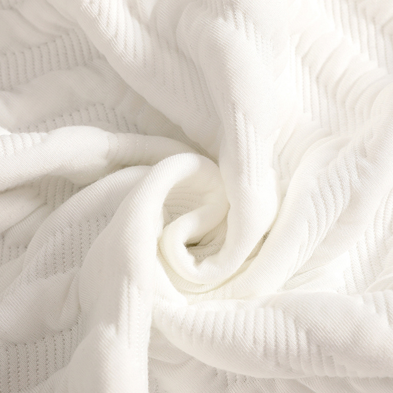 High quality Polyester&Spandex  flexible jacquard knitted mattress  fabric