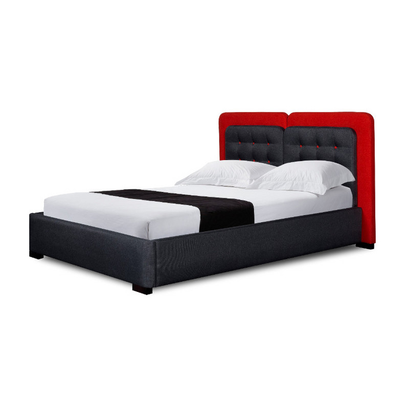 modern fabric bed K235