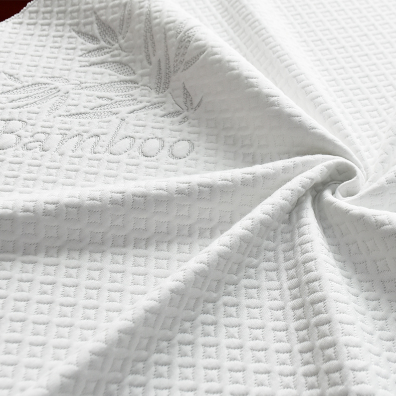 Healthy Eco-friendly Bamboo Fiber Knitted Jacquard Mattress Fabric