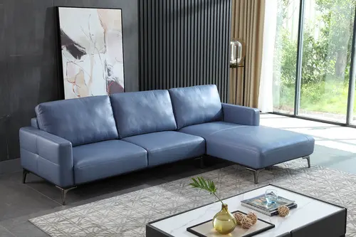 Leather sofa-S-1846