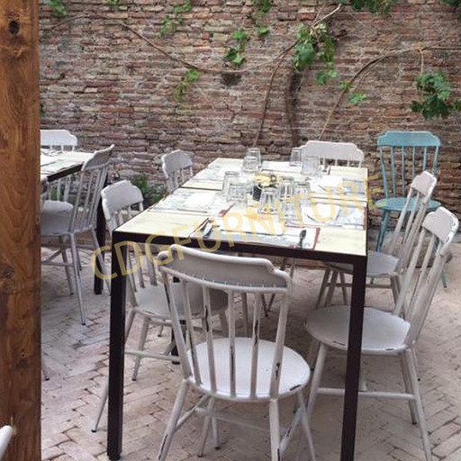 Hotel contract Furniture aluminium Stackable Dining Bar Club Pub Hub Chairs 722-H45-ALU