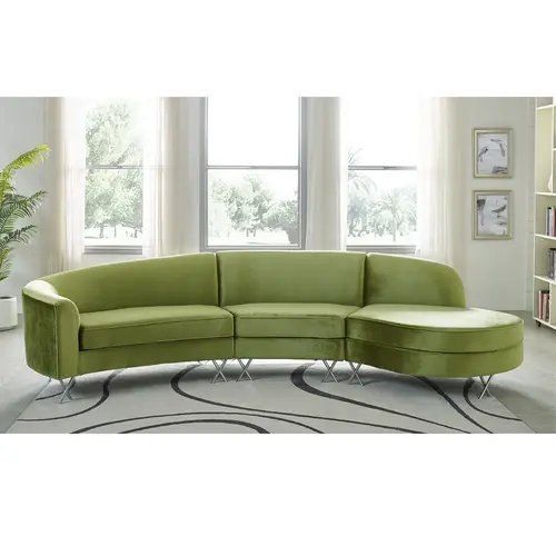 Cresent shaped sofa designs