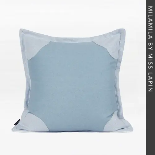 MO190062 Blue Cushion Cover 55x55cm