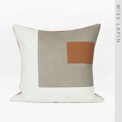 ML200066 Leather Pillow/Cushion Cover