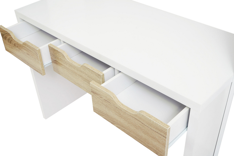 Desk with bookcase both sides(LH9010L)