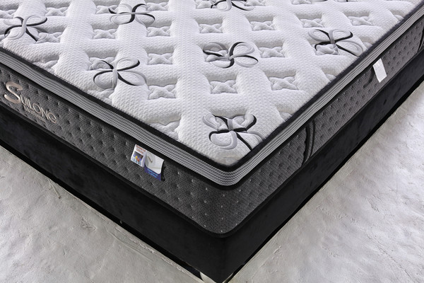 Hot Style Mattress Wool Latex Double Pocket Spring Mattress (SL2009)