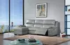L shape corner recliner sofa 3651