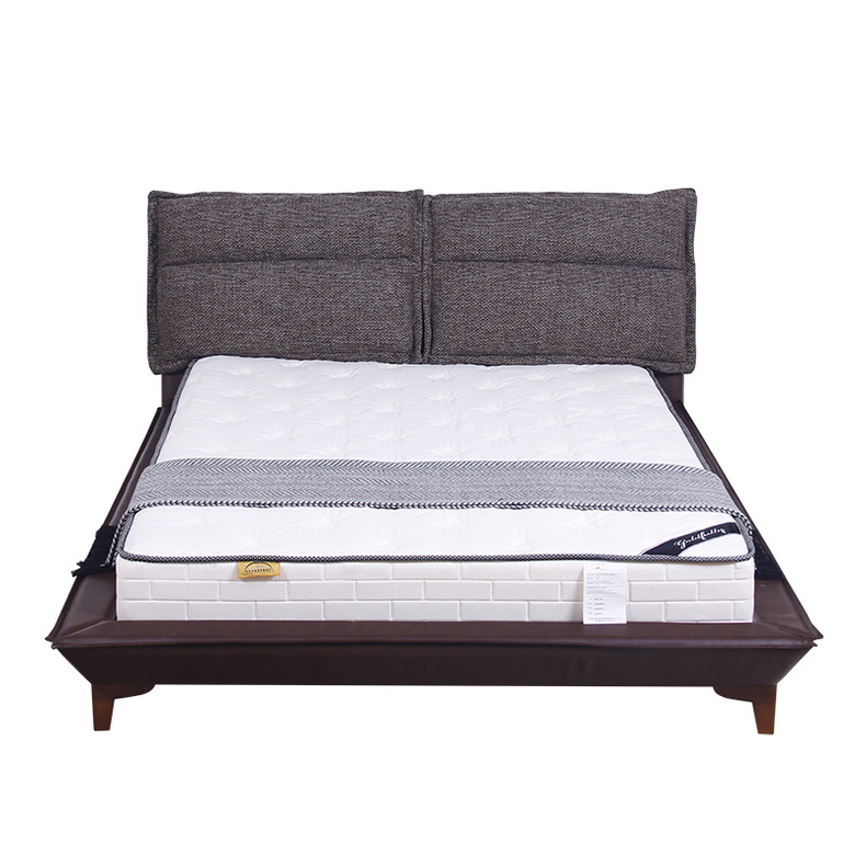 9179E1 Leather&Fabric Double bed