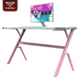 White carbon fiber top gaming table