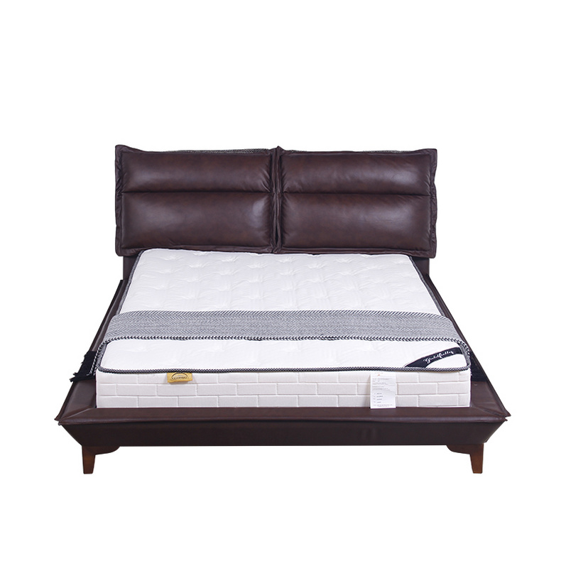 9179E1 Leather&Fabric Double bed