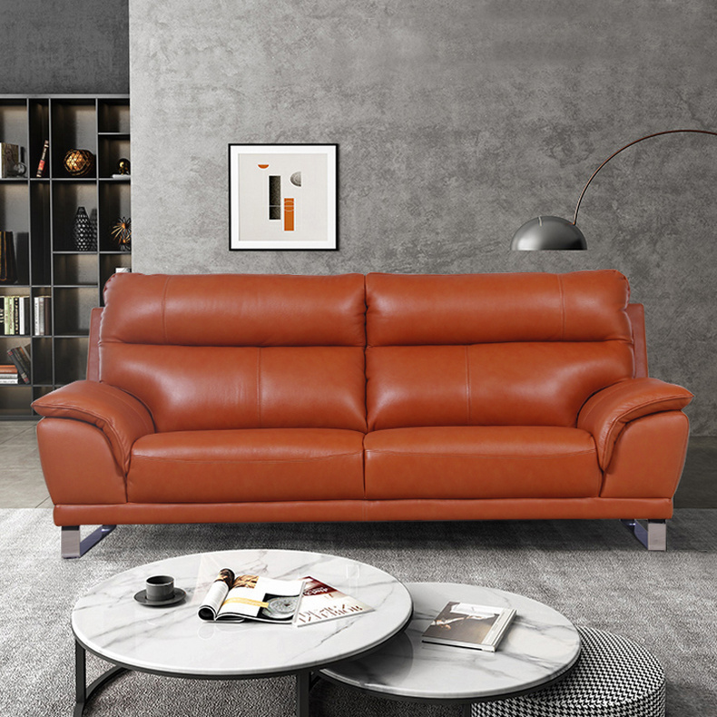 9292B1 2P+3P  Leather sofa