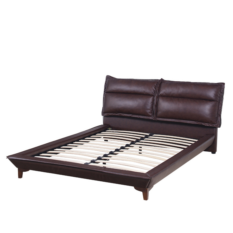 9179E1 Leather&Fabric Double bed