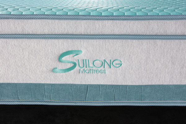 King Size Mattress Cool Feeling Fabric Pocket Spring Mattress (SL1902)