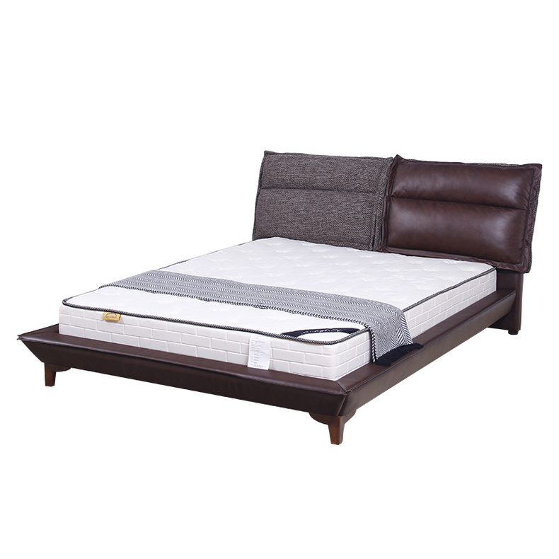 9179E1 Leather&Fabric Double bed