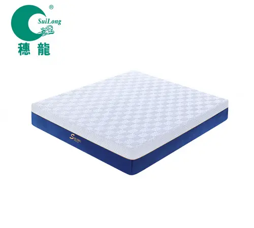 12" Knitted Fabric Cover High-Density Foam Mattress for Bedroom Furniture (HMD-005)