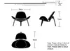 Hans Wegner Classic Design Three-Legged Shell Chair Leather Danish furniture