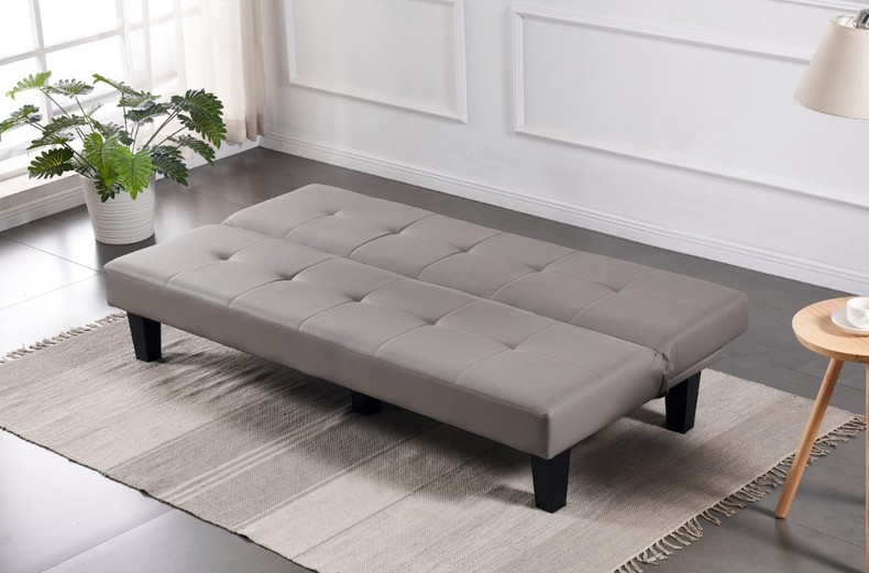 sofa bed 3 seat click clack  leather