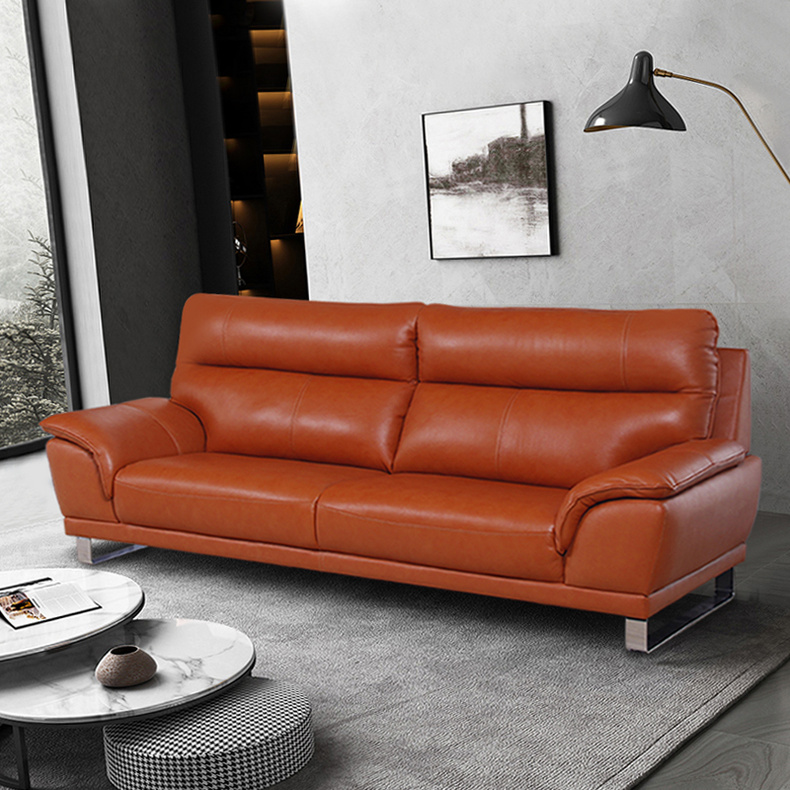 9292B1 2P+3P  Leather sofa