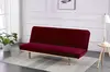 sofa bed Morder click clack  with velvet fabric