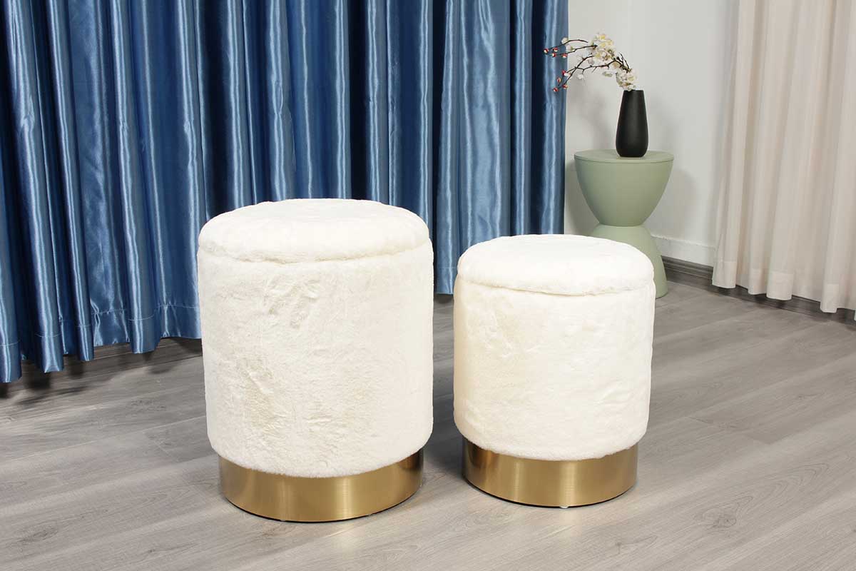 Fur Ottoman