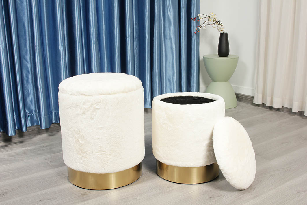 Fur Ottoman