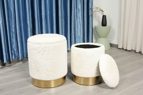 Fur Ottoman