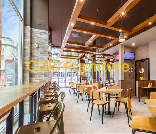 Mcdonald'S Burger King KFC Subway Starbucks Wendy'S Chain restaurant Furniture Chair 658B-H45-STW