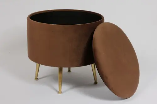 roundness shape living room office use stool & ottoman sofa
