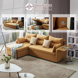 Multifunctional corner sofa bed