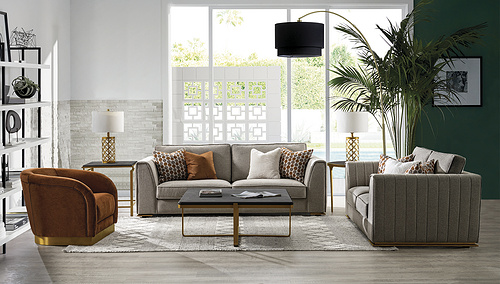 FABRIC SOFA SET-KS8983