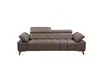 Modern Exquisite Brown Light Luxury Leather Sofa