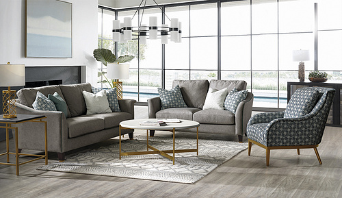 FABRIC SOFA SET-KS8975
