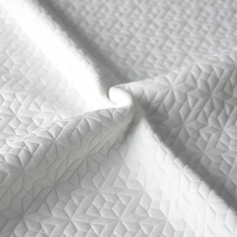 High Quality Polyester&Tencel  Jacquard Knitted  Mattress Fabric