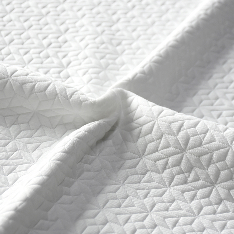 High Quality Polyester&Tencel  Jacquard Knitted  Mattress Fabric