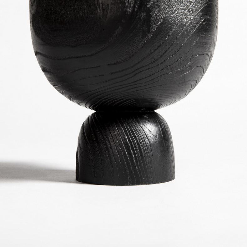 Wooden vase GB19066