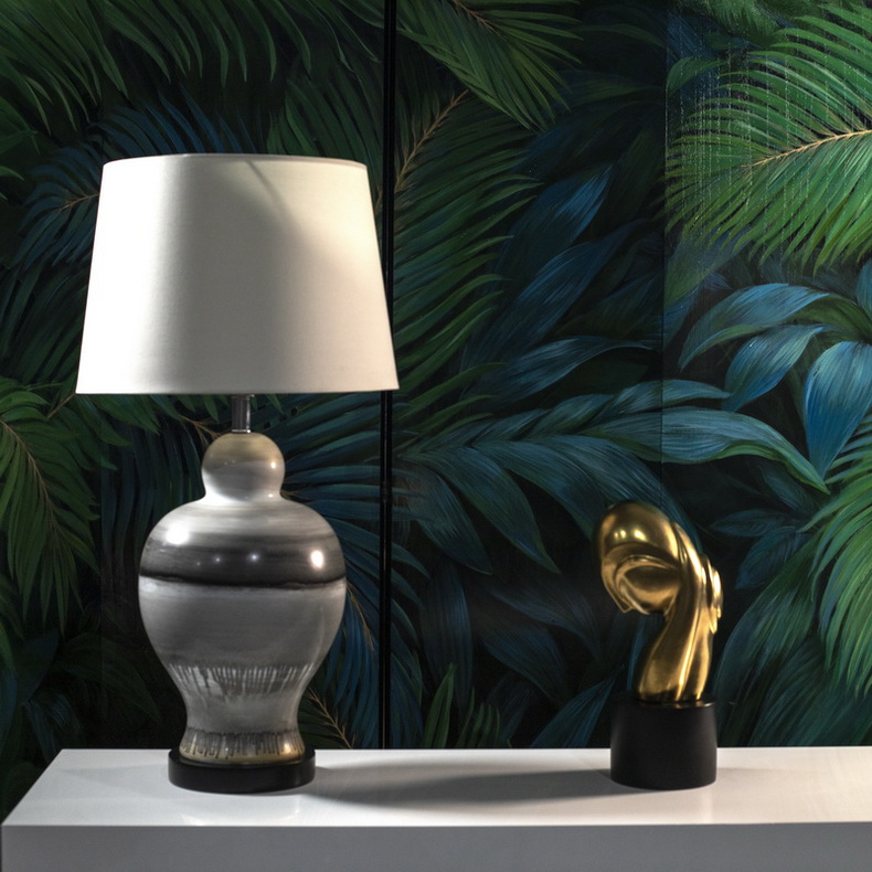 Table Lamp HL17068WH